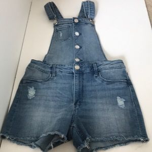 Girls blue overalls